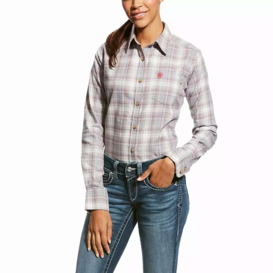 Fr/Work * | Ariat Womens Fr Work Shirt 10023867