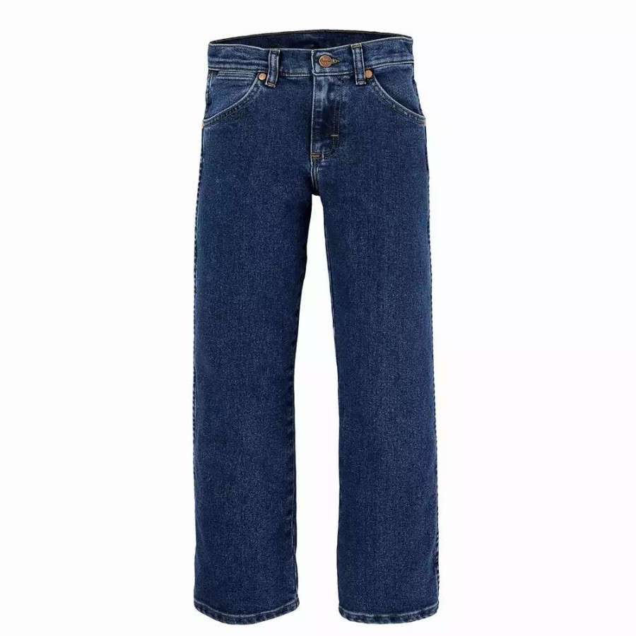 Kids Jeans * | Wrangler Boys Cowboy Cut Original Fit Jeans (Sizes 1T 7) 13Jafgk