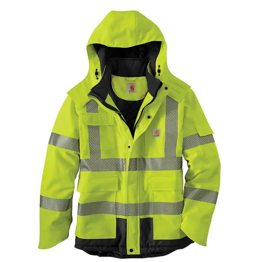 Fr/Work * | Carhartt Mens High-Visibility Sherwood Jacket 100787-323