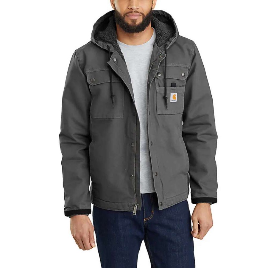 Fr/Work * | Carhartt Mens Washed Duck Jacket 103826-Gvl