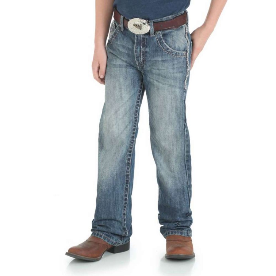 Kids Jeans * | Wrangler Boys 20X Jeans (Sizes 1T 7) 42Jwxbb