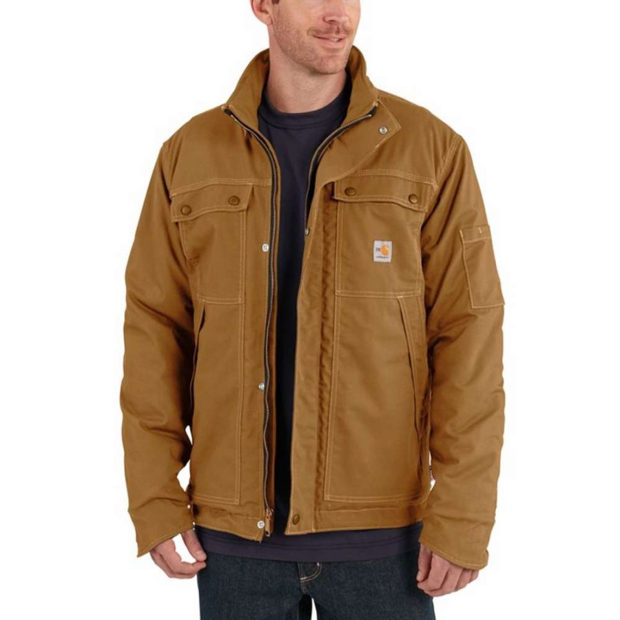 Fr/Work * | Carhartt Mens Fr Full Swing Jacket 102182-211